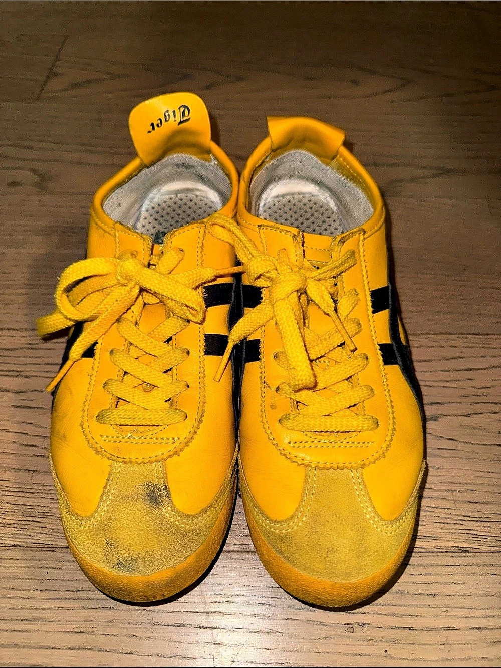 Onitsuka Tiger Mexico 66 Yellow Black Sneakers